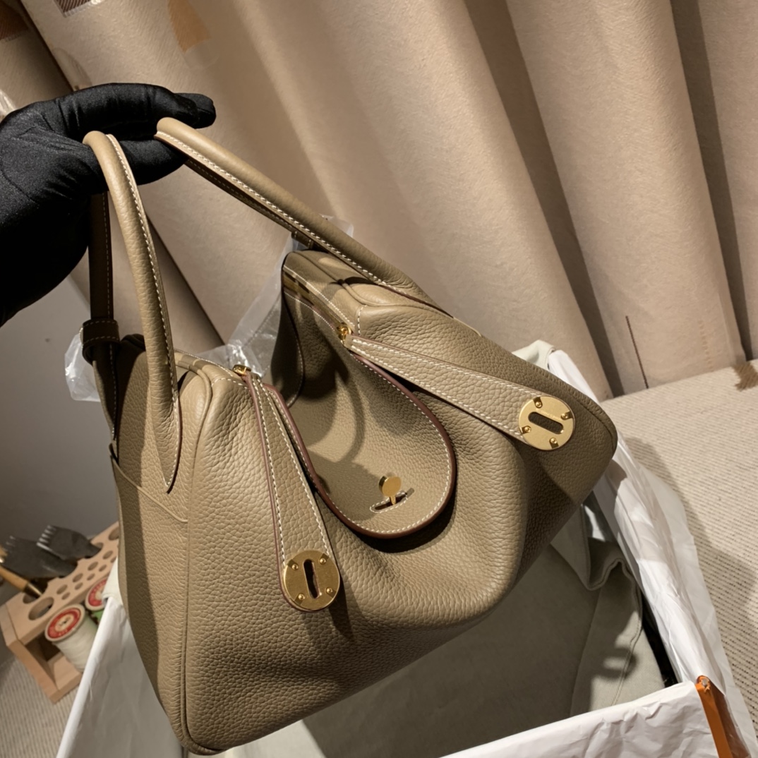 에르메스 린디백30 에토프 금장 끌레망스 가죽